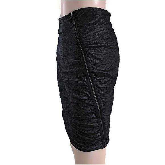 Yigal Azrouël Stretch Gauze Mini Skirt NWT 4 - Picture 3 of 9